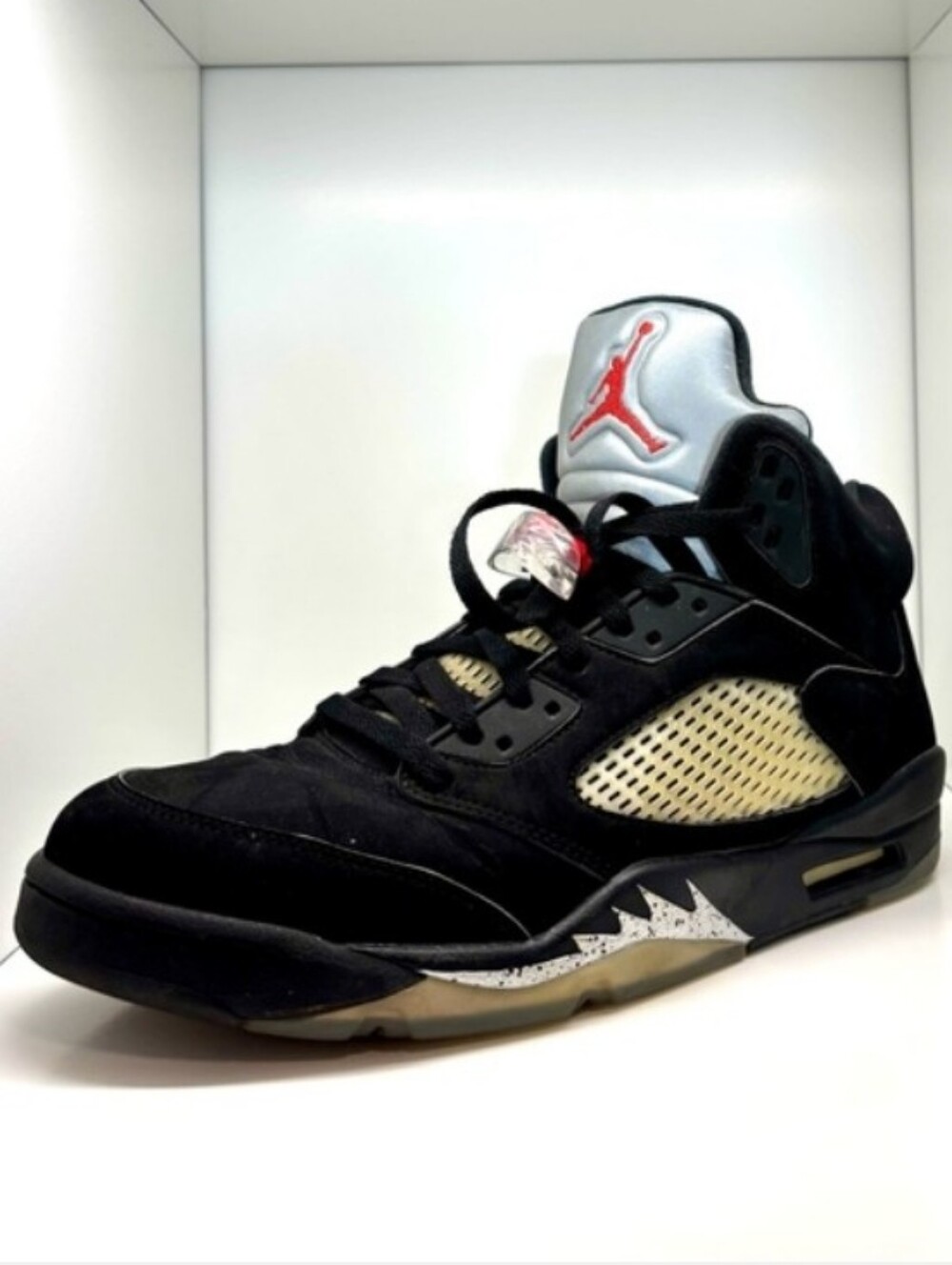 Metallic Black Jordan 5